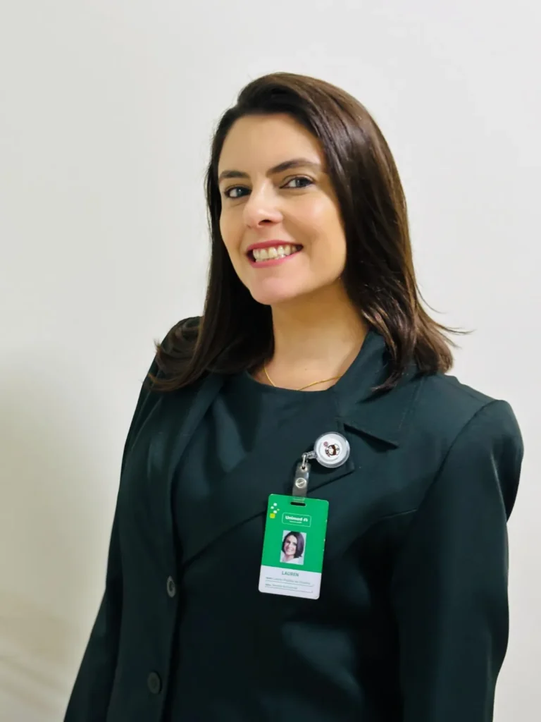Lauren Padilha de Oliveira Gerente Assistencial, Hospital Unimed Vale do Caí